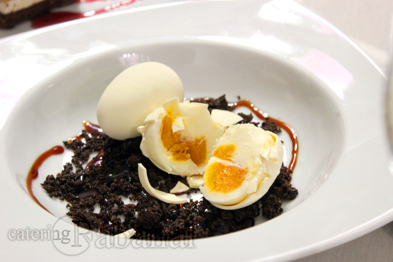 Huevos chocolate blanco