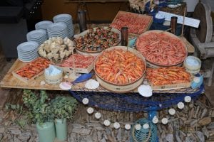 catering para celebración de bodas