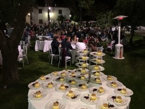 celebración de catering para bodas 