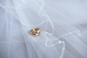 vestidos de novia con perlas