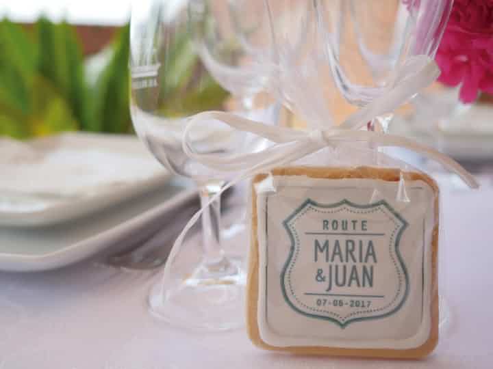 regalo para boda galleta